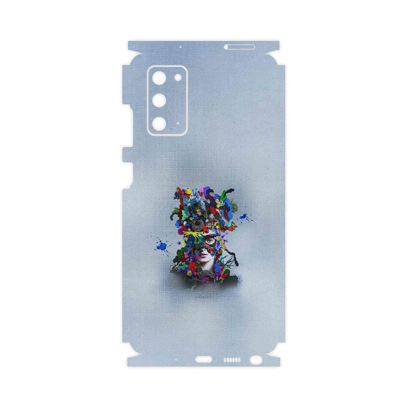 برچسب پوششی ماهوت مدل Collage of surreal Portrait of Women 4-FullSkin مناسب برای گوشی موبایل سامسونگ Galaxy Note 20