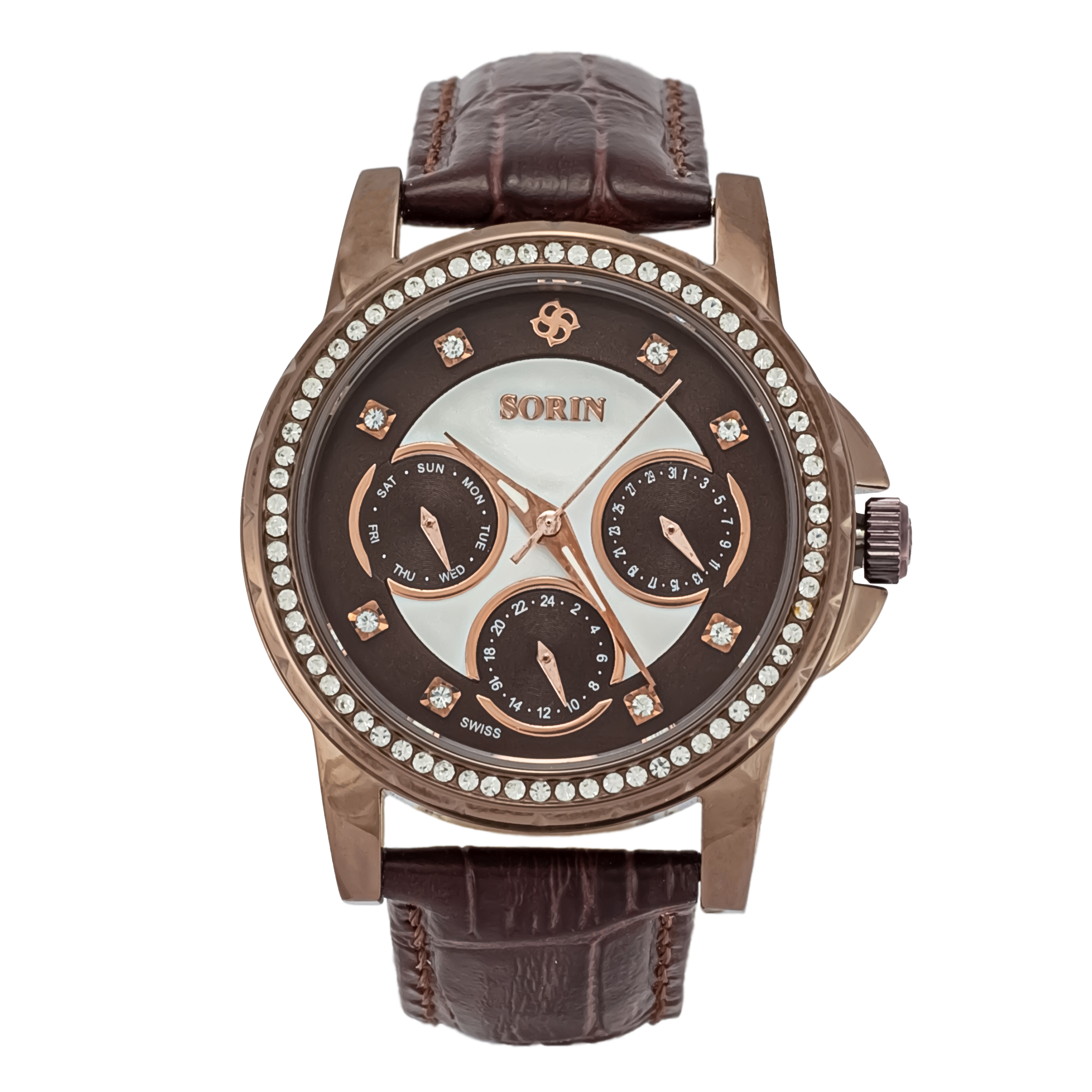 ساعت مچی عقربه ای زنانه سورین مدل SS0483B