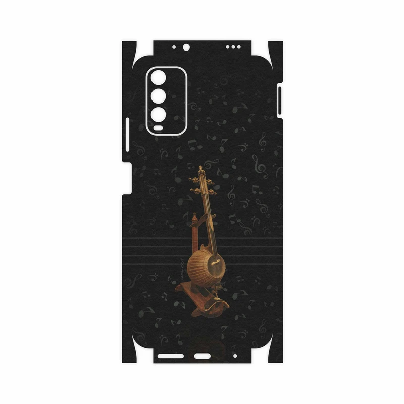 برچسب پوششی ماهوت مدل Persian Fiddle Instrument-FullSkin مناسب برای گوشی موبایل شیائومی Redmi 9T