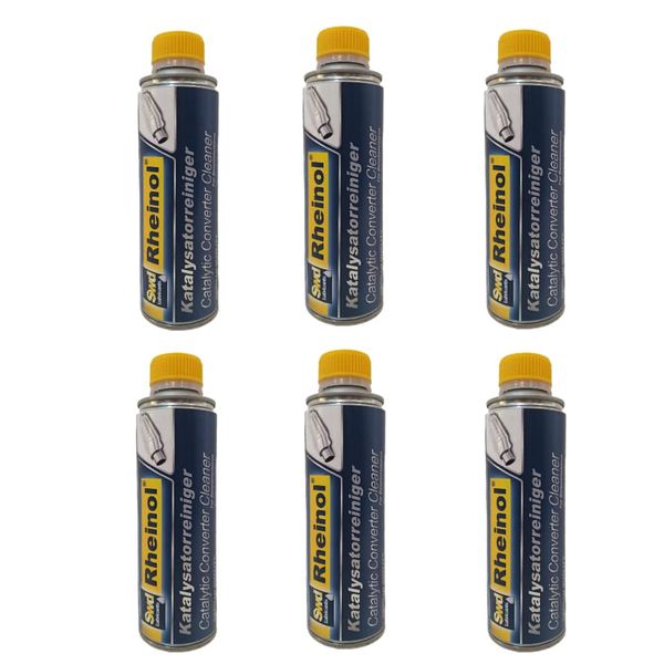تمیز کننده سیستم کاتالیزور خودرو اس دبلیو دی مدل S111402 حجم 300 میلی لیتر بسته 6 عددی