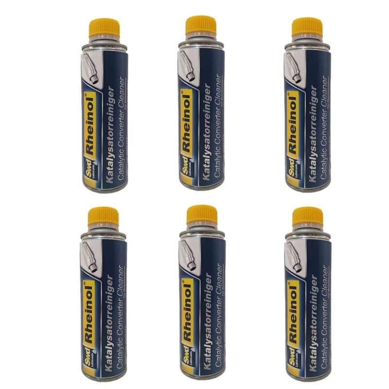 تمیز کننده سیستم کاتالیزور خودرو اس دبلیو دی مدل S111402 حجم 300 میلی لیتر بسته 6 عددی