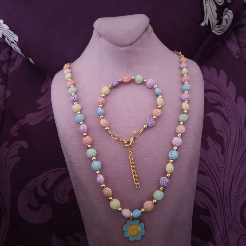 نیم ست دخترانه مدل رز توپی نیم ست دخترانه مدل رز توپی