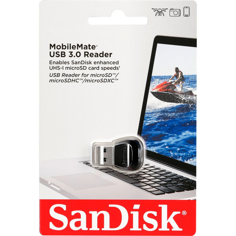 کارت‌خوان سن دیسک مدل Moblie Mate USB 3.0 MicroSD Reader