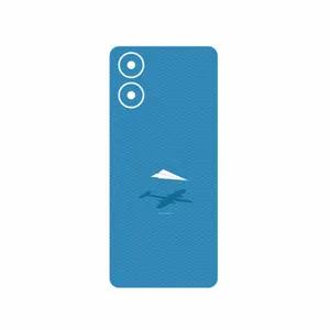 MAHOOT Minimal Paper Airplane Cover Sticker for Motorola Moto G04s