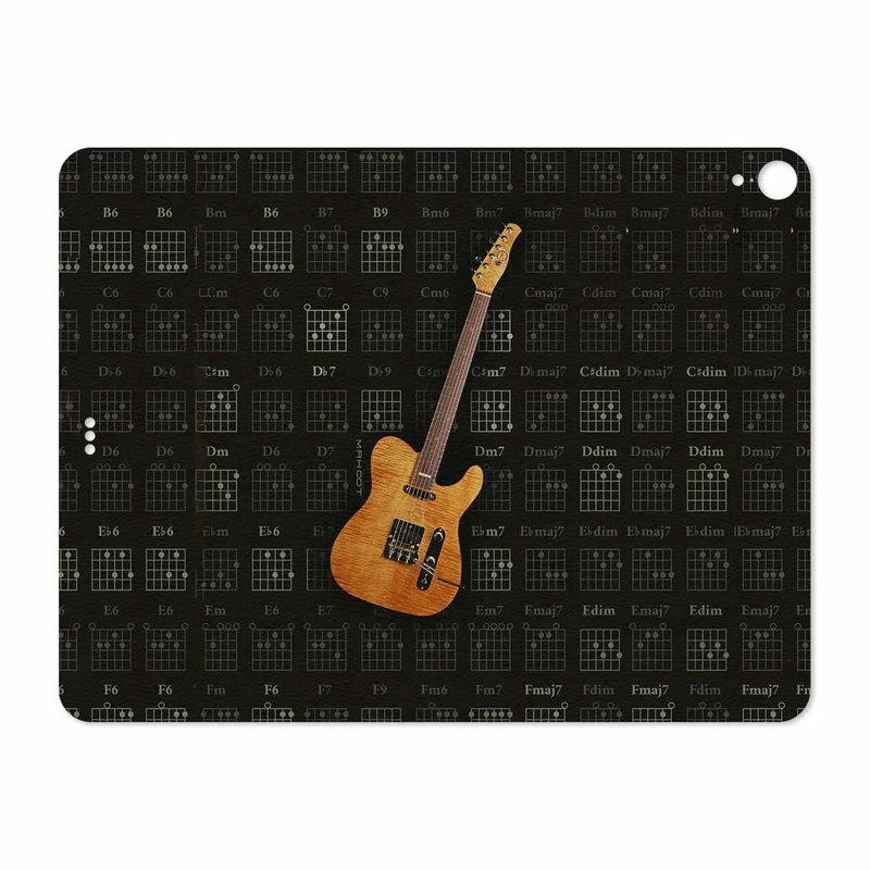 برچسب پوششی ماهوت مدل Guitar-Instrument مناسب برای تبلت اپل iPad Pro 12.9 (GEN 3) 2018 A1876