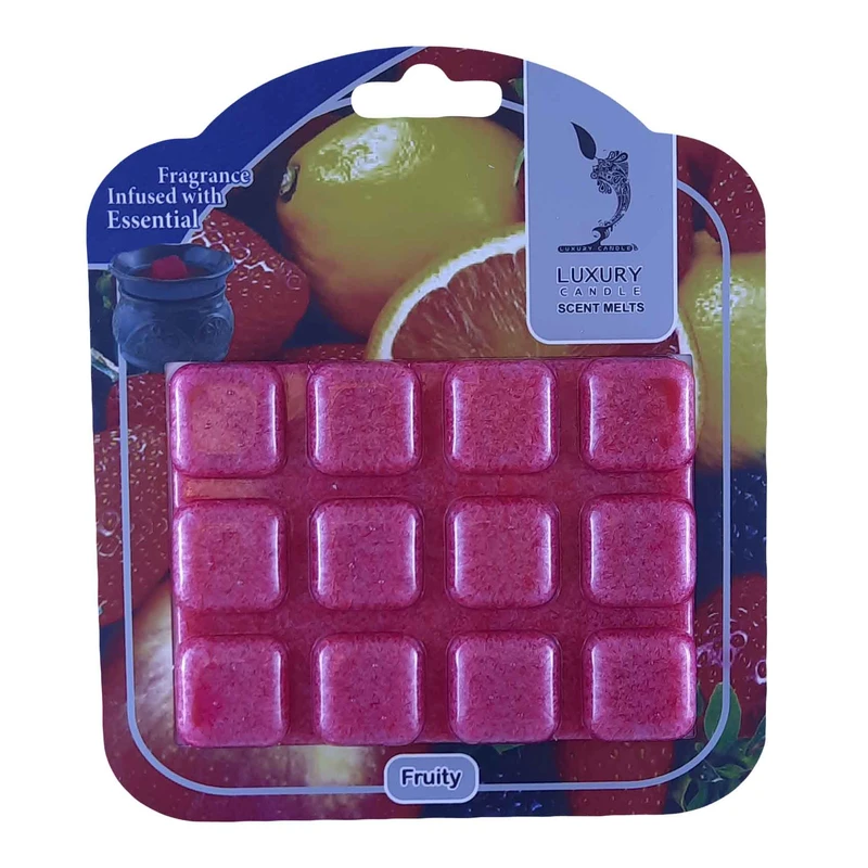 اسانس خوشبوکننده هوا طرح Fruity مدل H11 بسته 12 عددی