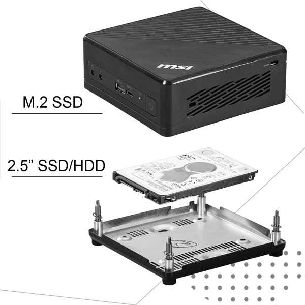 کامپیوتر کوچک ام اس آی مدل Cubi 5-i5 8GB 256SSD
