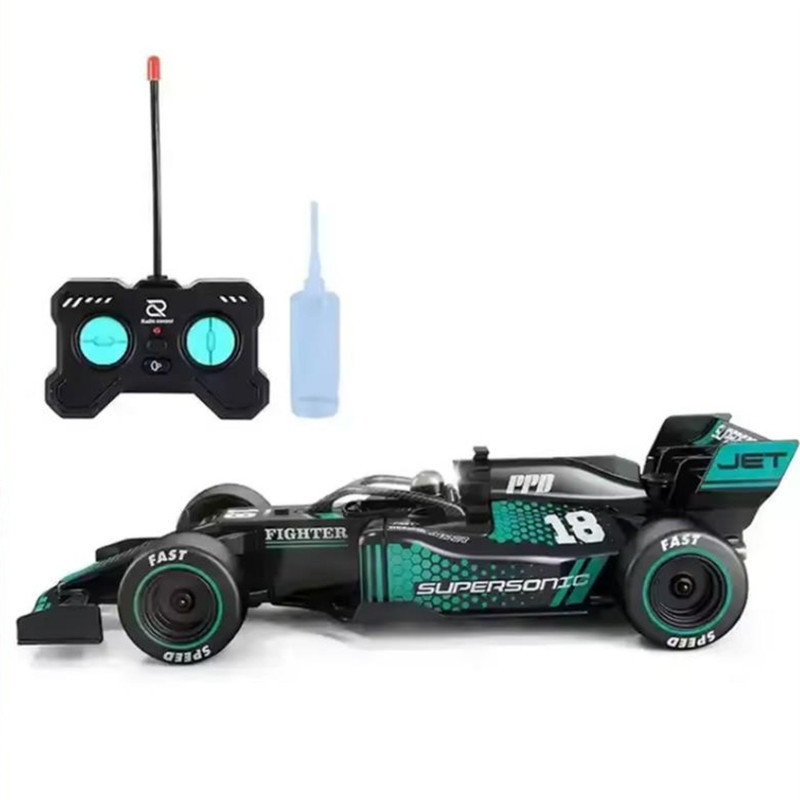 ماشین بازی کنترلی ناب سل مدل فرمول یک شارژی دودزا DRIFT GO SPRAY RACING 