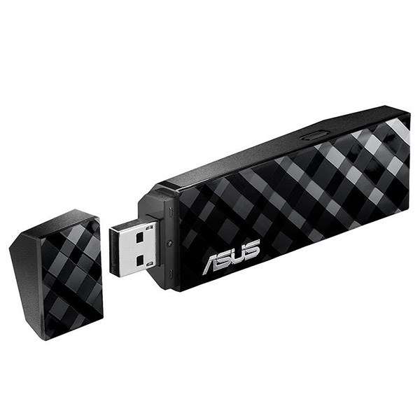 کارت شبکه USB و بیسیم دوبانده ایسوس مدل USB-AC53 کارت شبکه USB و بیسیم دوبانده ایسوس مدل USB-AC53