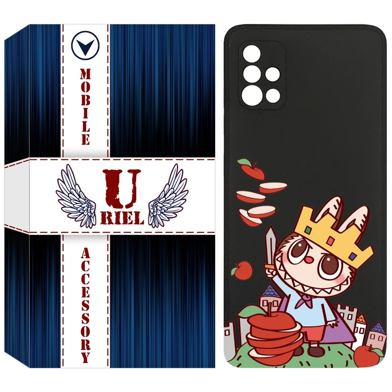 کاور یوریل مدل KSH کد 115 طرح عروسک لبوبو مناسب برای گوشی موبایل سامسونگ Galaxy A51