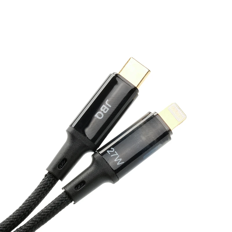 کابل تبدیل USB-C به لایتنینگ جی بی کیو مدل CA-728 طول 1.5 متر