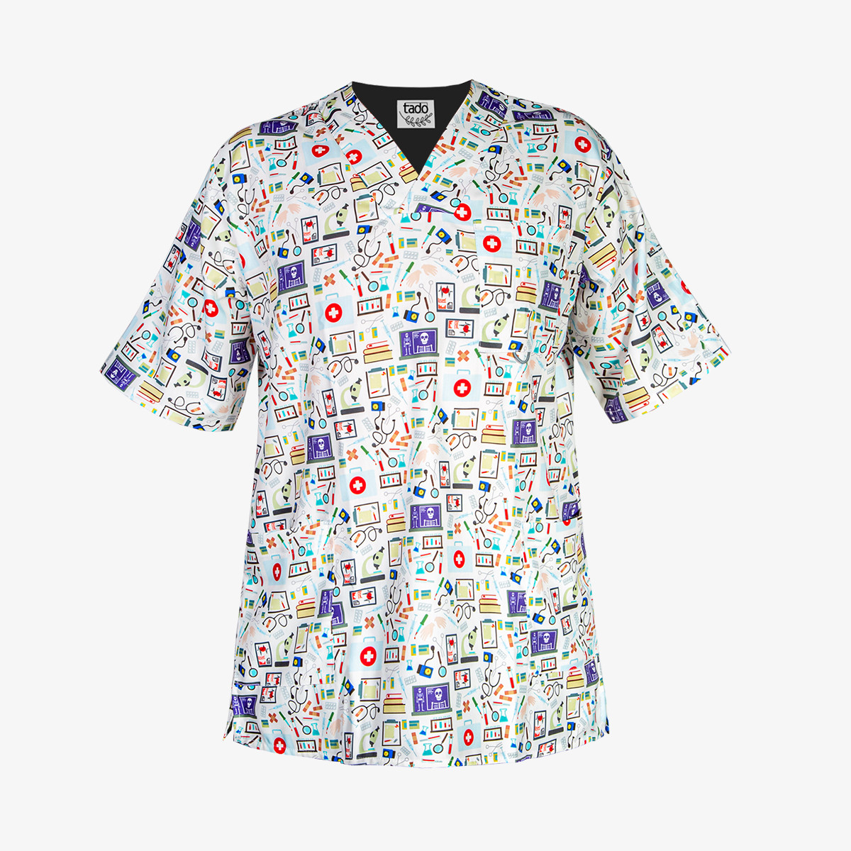 روپوش پزشکی مردانه تادو مدل RO34