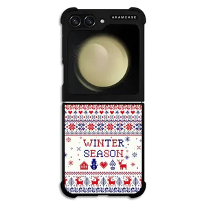 AKAM AMC-WSGZFLIP5-WINTER-1 Cover For Samsung Galaxy Z Flip 5
