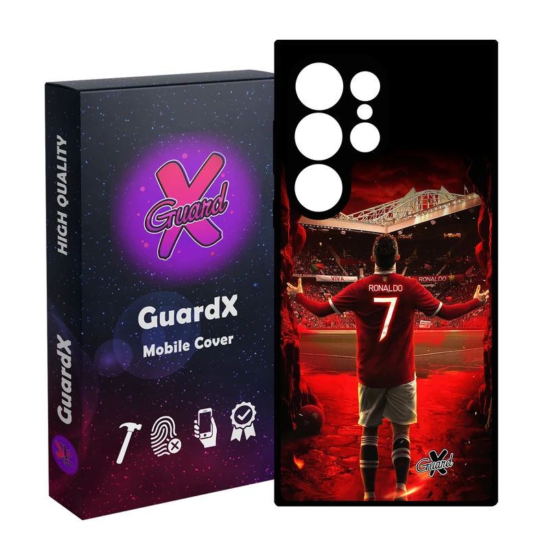 کاور گارد ایکس طرح Ronaldo مدل 10397 مناسب برای گوشی موبایل سامسونگ Galaxy S25 Ultra