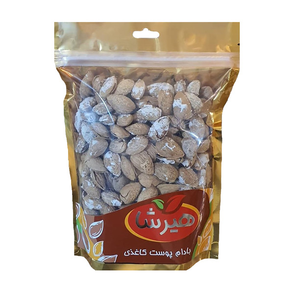 بادام درختی پوست کاغذی هیرشا - 400 گرم