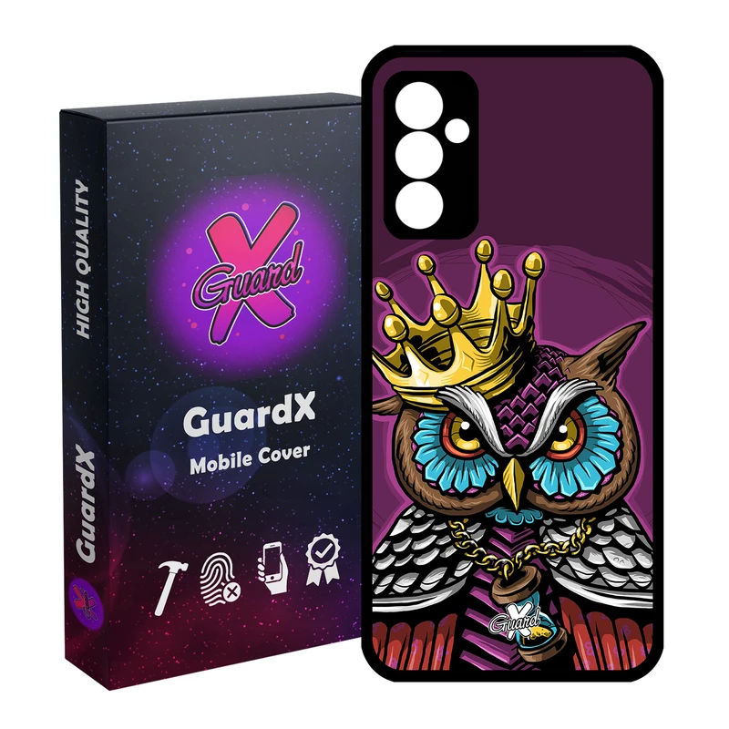 کاور گارد ایکس طرح Owl مدل Glass10081 مناسب برای گوشی موبایل سامسونگ Galaxy S23 FE