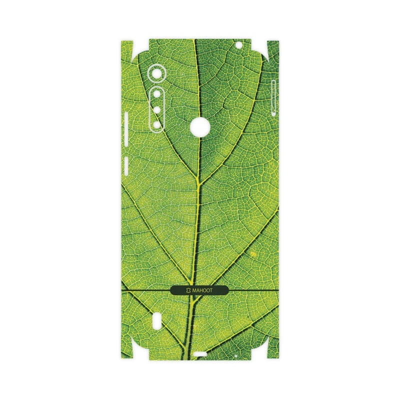 برچسب پوششی ماهوت مدل Leaf-Texture-FullSkin مناسب برای گوشی موبایل موتورولا Moto G8 Power Lite