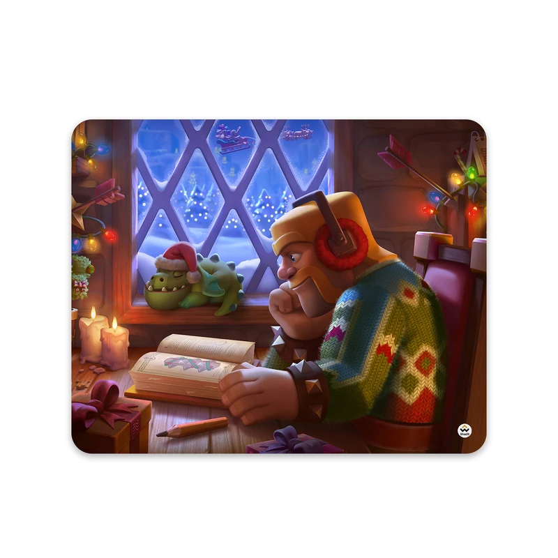 ماوس پد شادیت مدل Clash of Clans کد1311 سایز 19*24 سانتی متر