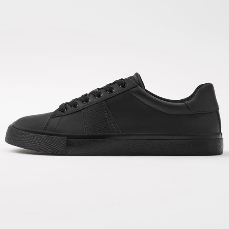 کفش روزمره مردانه زارا مدل MONOCHROME SNEAKERS