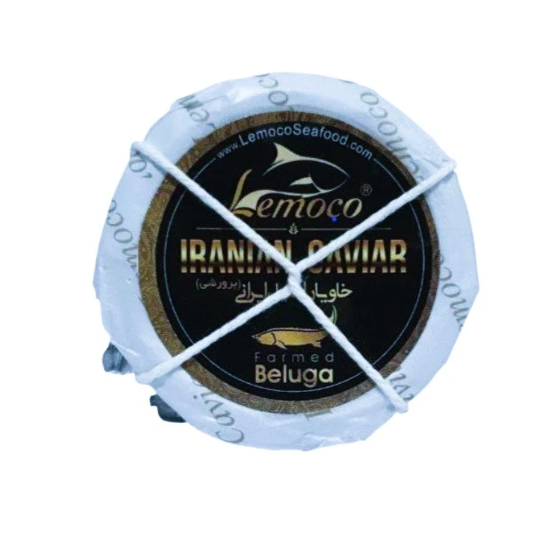خاویار بلوگا  غذاهای دریایی لموکو - 25 گرم