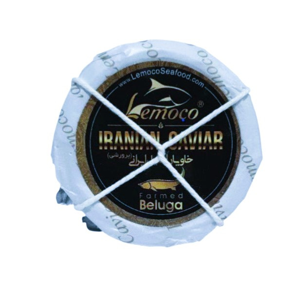 خاویار بلوگا  غذاهای دریایی لموکو - 25 گرم