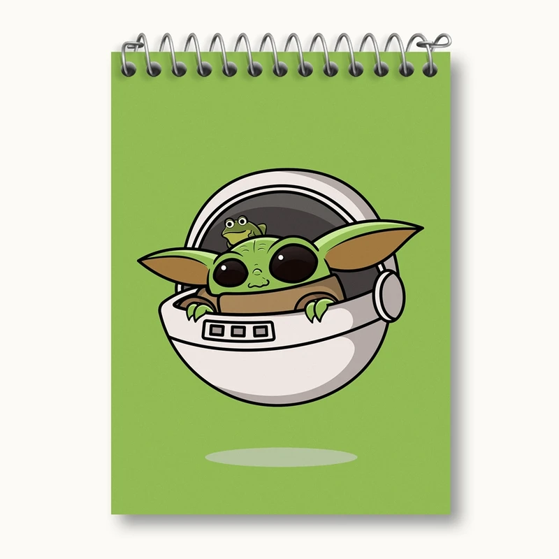 دفتر یادداشت 50 برگ خندالو مدل جنگ ستارگان Star Wars کد 10284