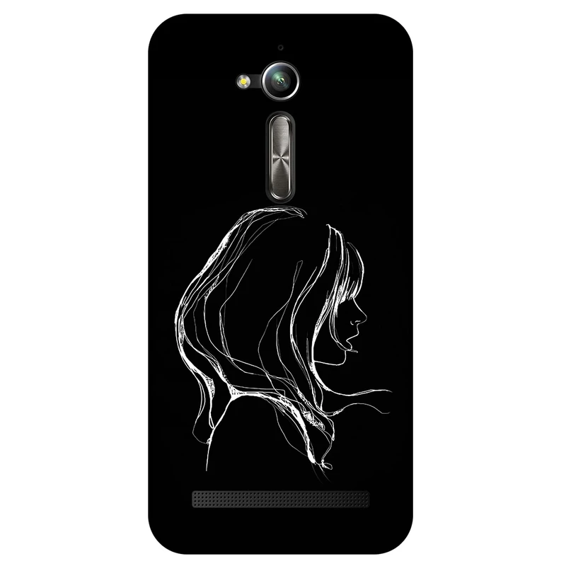 کاور مگافون طرح دخترانه مدل 7766 مناسب برای گوشی موبایل ایسوس Zenfone Go / ZB500KL   