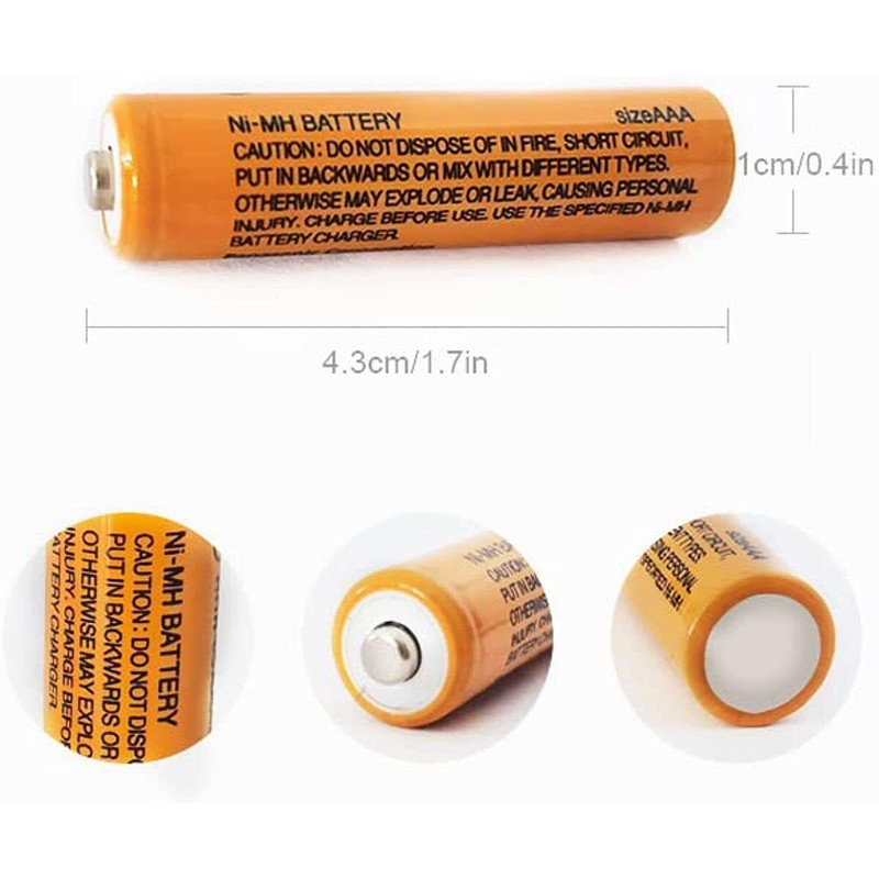 باتری نیم قلمی قابل شارژ پاناسونیک مدل R-H بسته 2 عددی