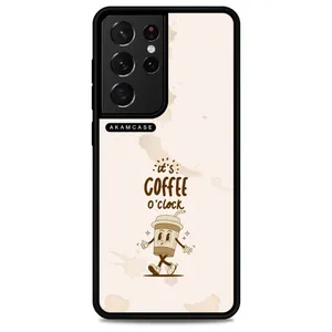 AKAM AMC-WSGS21U-COFFEE-24 Cover For Samsung Galaxy S21 Ultra