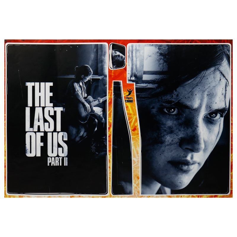 برچسب پلی استیشن ۴ مدل The Last Of Us Part 2 کد ۲