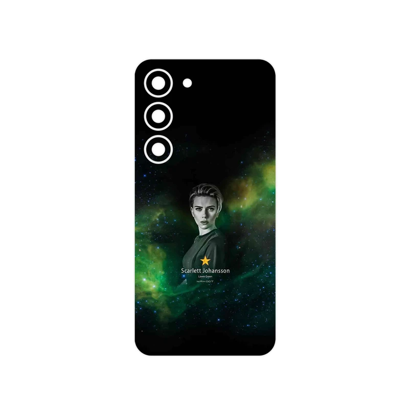 برچسب پوششی ماهوت مدل Scarlett Johansson مناسب برای گوشی موبایل سامسونگ Galaxy S23