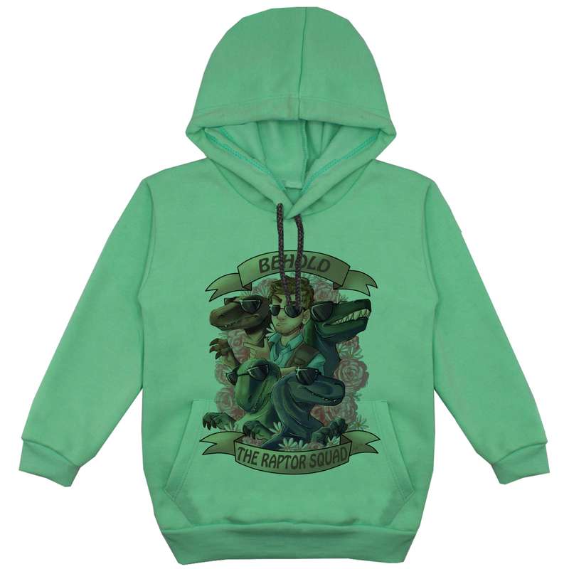 هودی پسرانه مدل پسرک F60 رنگ سبز