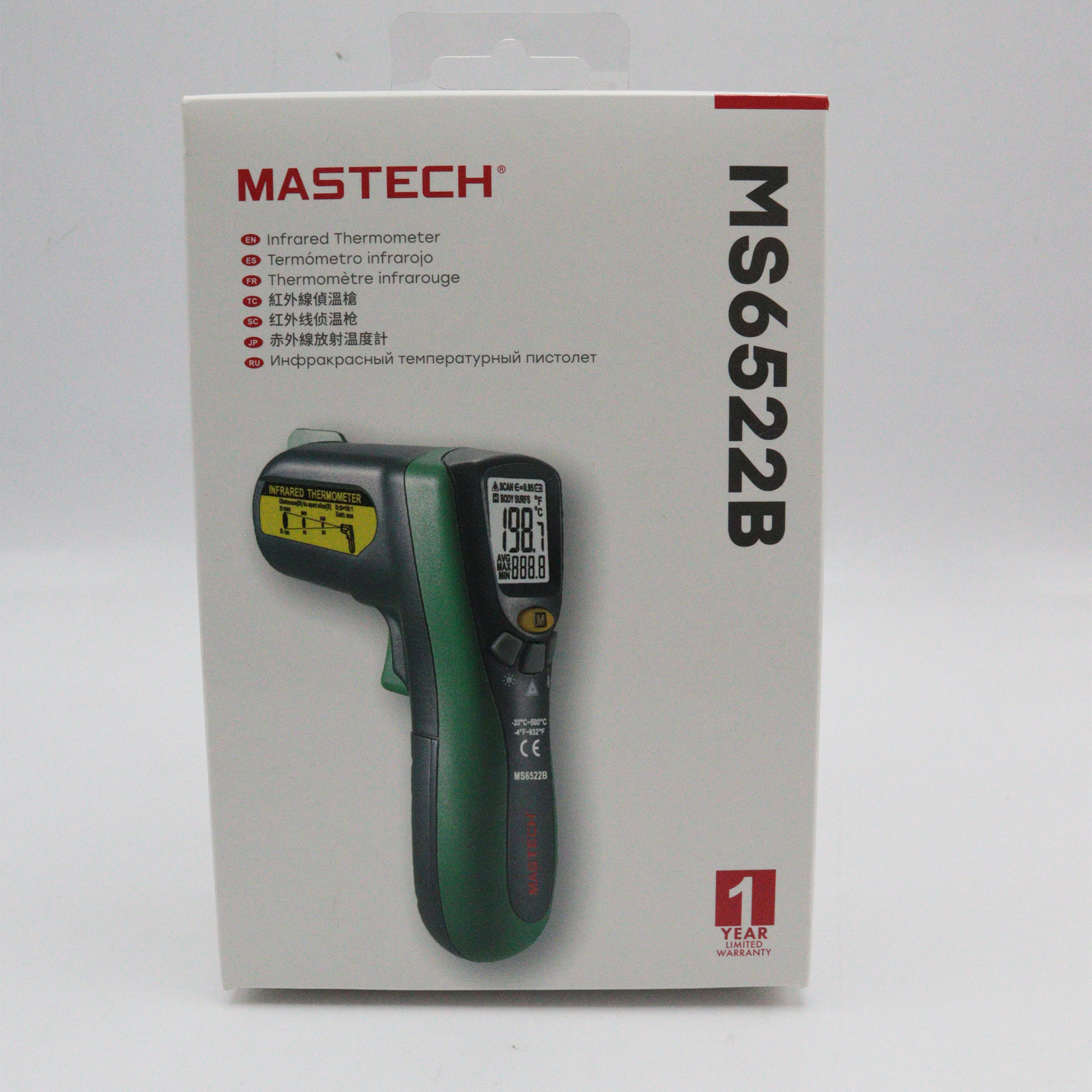 دماسنج مادون قرمز مستک مدل دیجیتالی کد YP-MS6522B