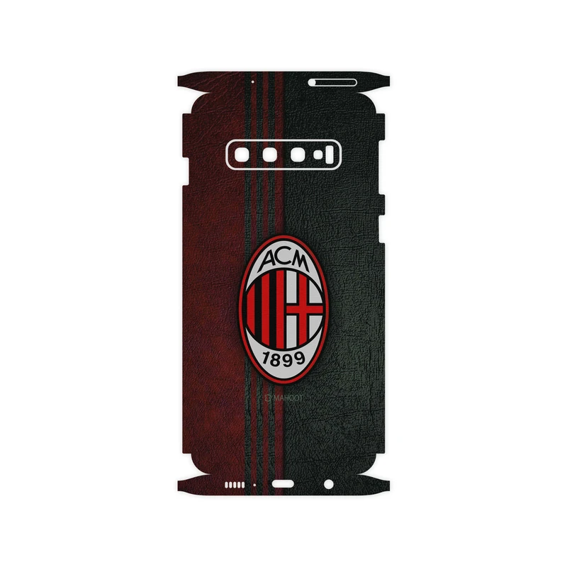 برچسب پوششی ماهوت مدل AC-Milan-FC-FullSkin مناسب برای گوشی موبایل سامسونگ Galaxy S10