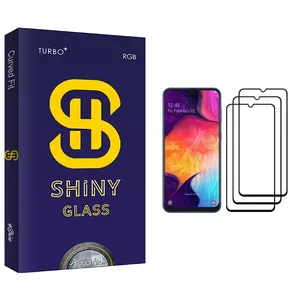 Atouchbo Shiny Glass Screen Protector For Samsung Galaxy A50 Pack Of 3