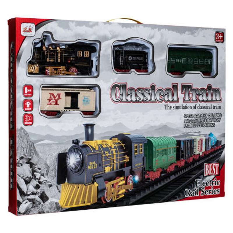 قطار اسباب بازی مدل CLASSICAL TRAIN کد BEST2