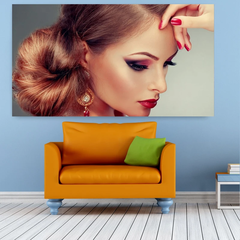 تابلو شاسی طرح آرایشگاه زنانه مدل SDT2919