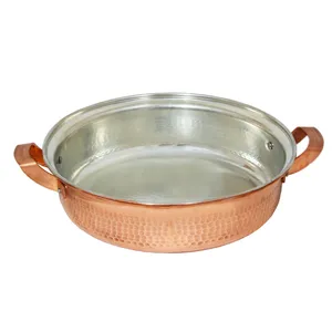 ماهیتابه مسی مدل چکش کد 111