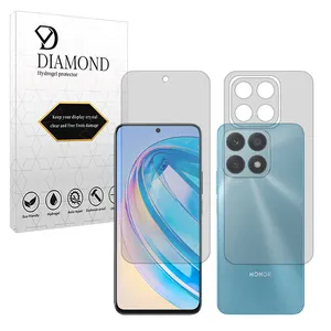 Diamond Tough model matte screen protector suitable for Honor X8a mobile phone along with the back protector 