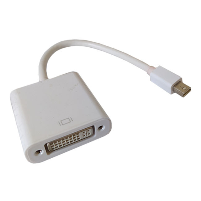 مبدل Mini DisplayPort به DVI مدل JWD-DP6 طول 0.2 متر