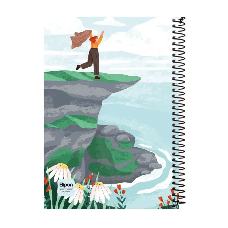 دفتر مشق 80 برگ الیپون کد 2311554