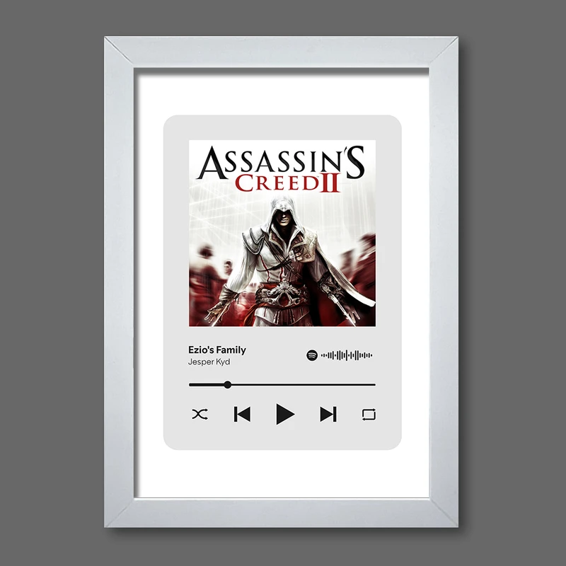 تابلو مدل موزیکال طرح assassins creed