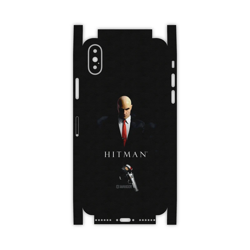 برچسب پوششی ماهوت مدل HITMAN-Game-FullSkin مناسب برای گوشی موبایل اپل iPhone X
