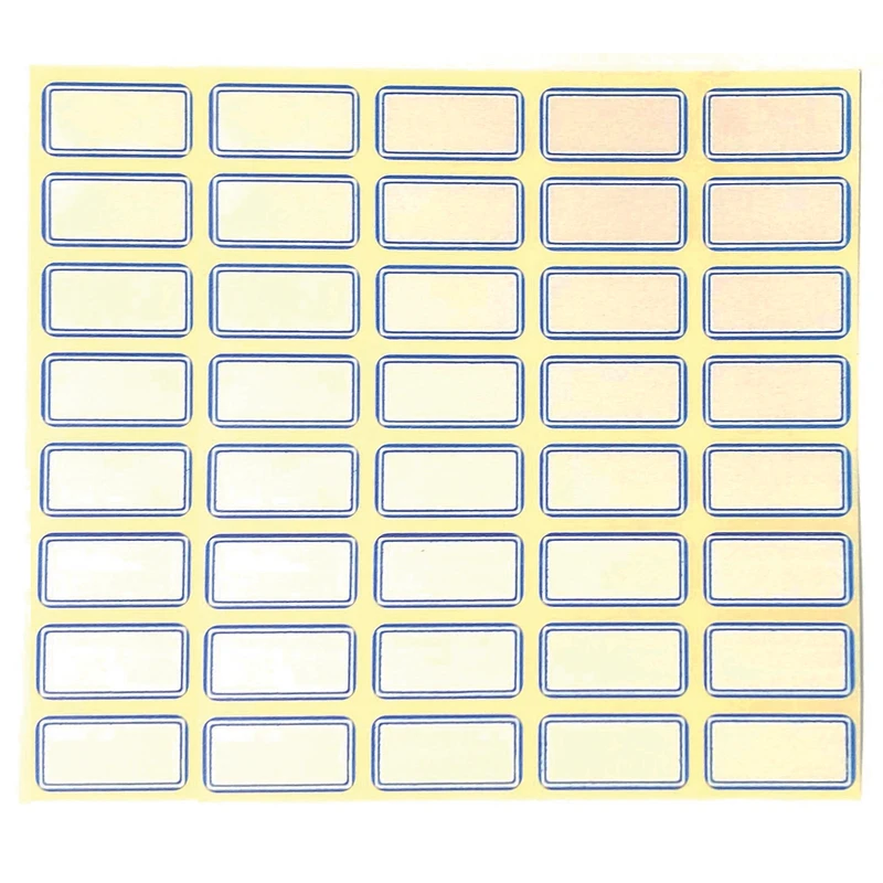 برچسب مدل حاشیه سایز 20x10 میلی متر