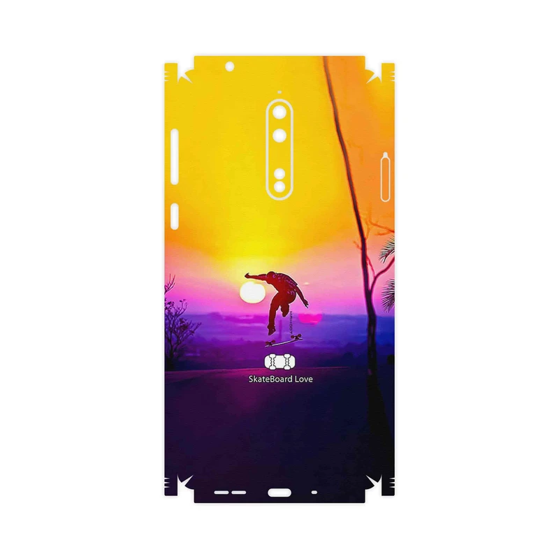برچسب پوششی ماهوت مدل Skateboard-FullSkin مناسب برای گوشی موبایل نوکیا 8