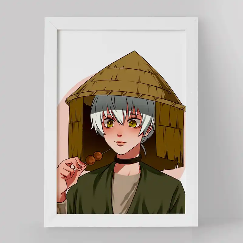 تابلو خندالو مدل فوشی انیمه به تو ای ابدی کد 15703