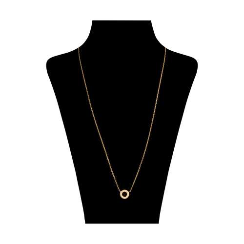 گردنبند طلا 18 عیار زنانه سنجاق مدل X074273