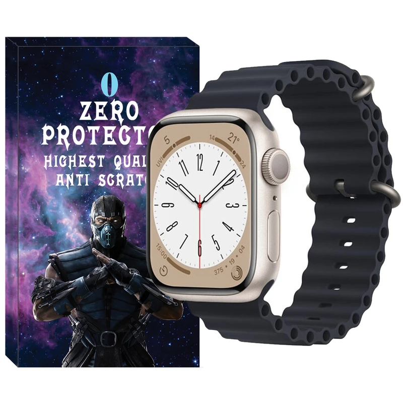 بند زیرو مدل Ocean مناسب برای اپل واچ Series 3 38 میلی متری