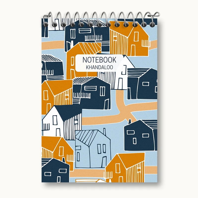 دفتر یادداشت 50 برگ خندالو مدل خانه کد N628