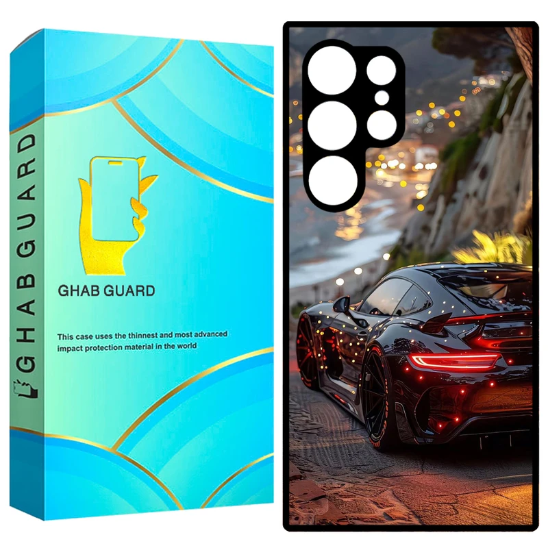 کاور قاب گارد طرح ماشین مدل GS24U20 مناسب برای گوشی موبایل سامسونگ Galaxy S24 Ultra 5G